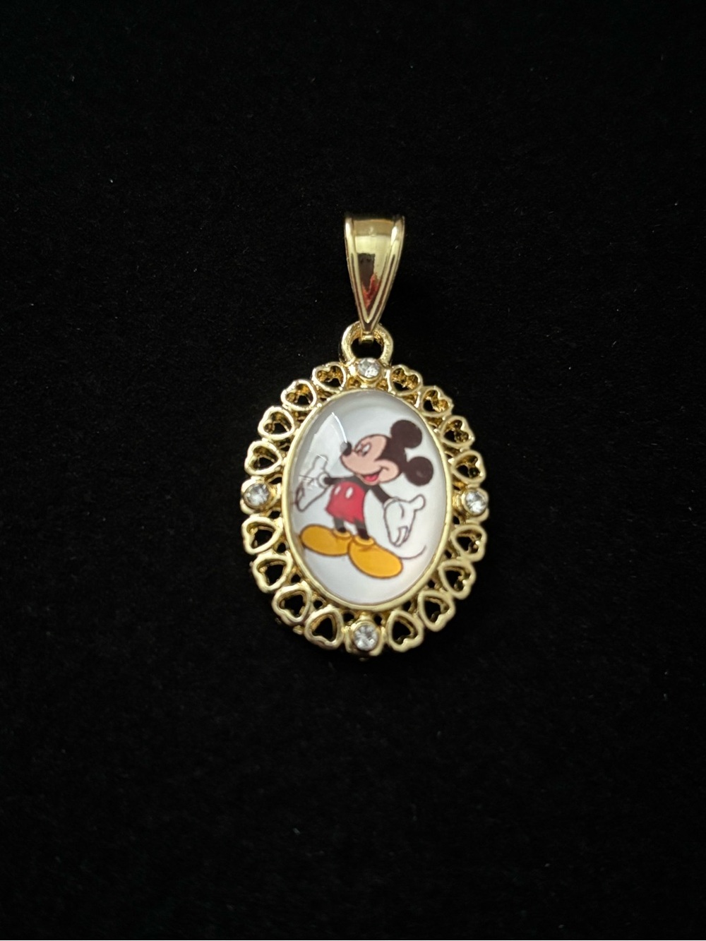 Gold Plated Mickey Mouse pendant